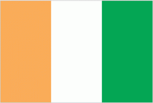 Cote d'Ivoire flag