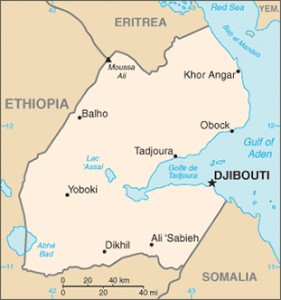 Djibouti map