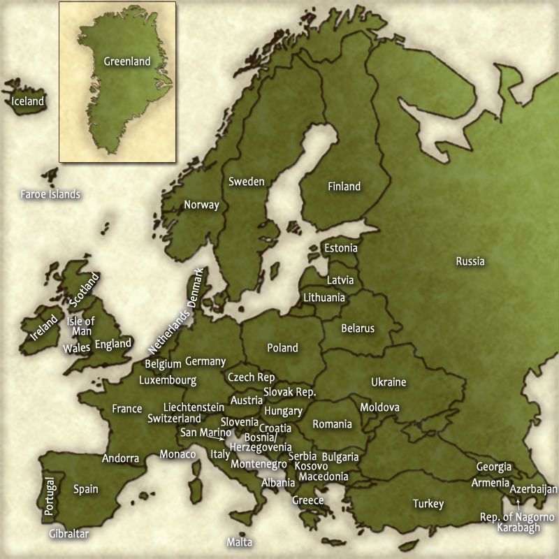 Europe Aglow Region