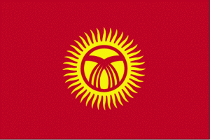 Kyrgyzstan flag