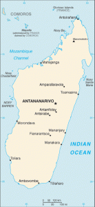 Madagasar map