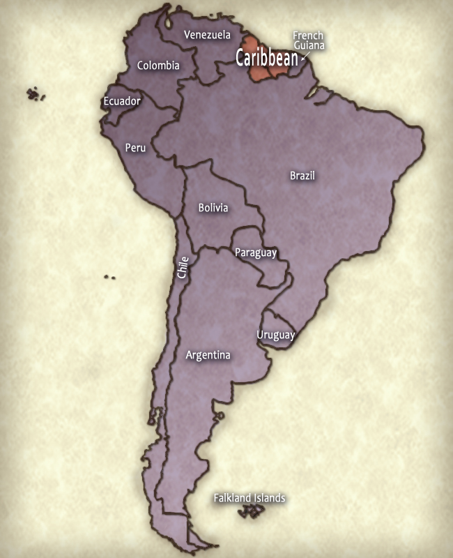 South America Aglow Region