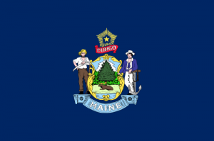 Maine flag